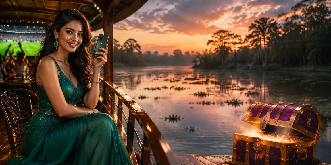 A scene of playing casino games on mobile in Gazipur