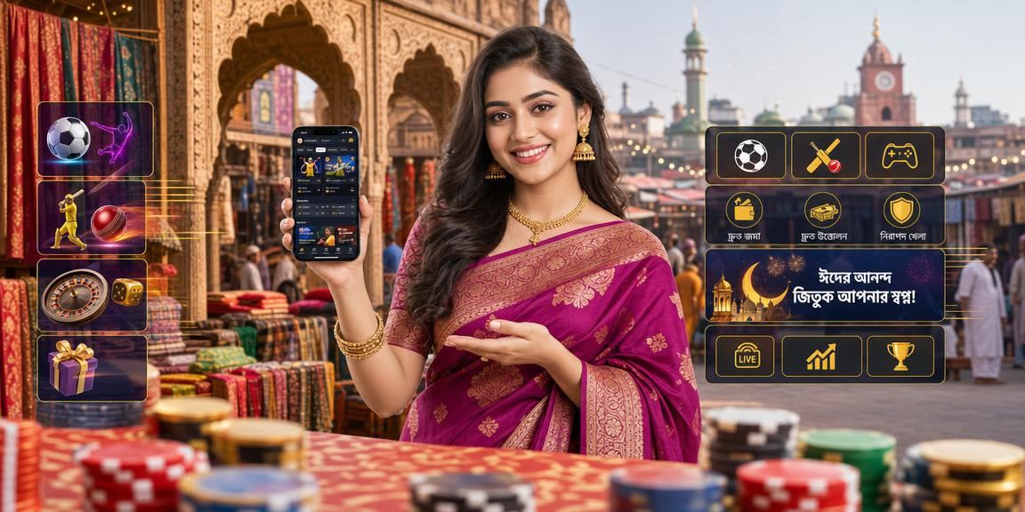 A female user in Rajshahi using a bk999bet Sports Betting voucher on her smartphone